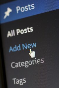 Imagen del interior de WordPress
