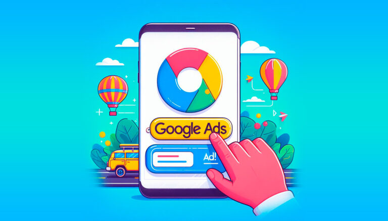 Imagen generada por IA de la publicidad de Google Ads